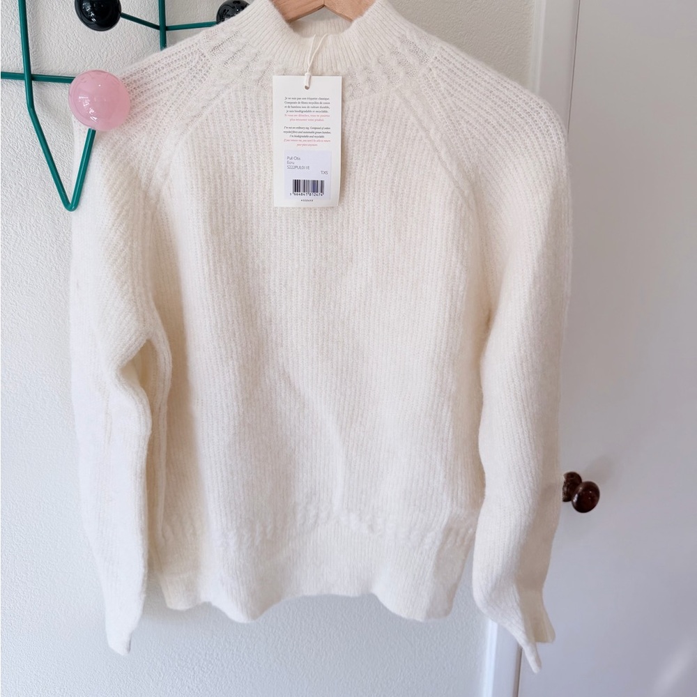 Sezane Otis Sweater in ecru - XS